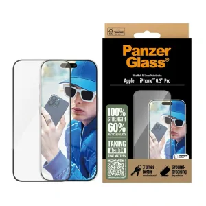 Folie Sticla PanzerGlass Safe UWF pentru iPhone 16 Pro