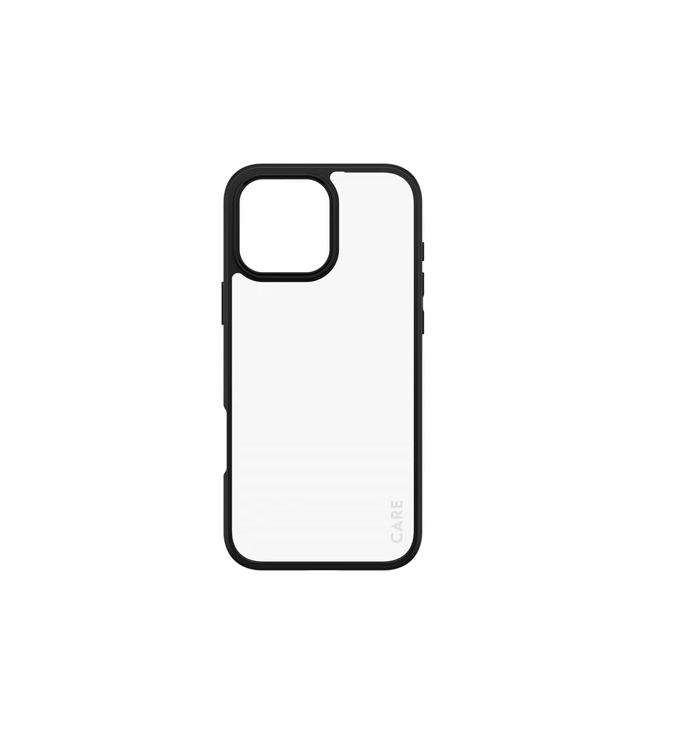 Husa Spate PanzerGlass Hard Care pentru iPhone 16 Pro Max Transparent/Negru thumb