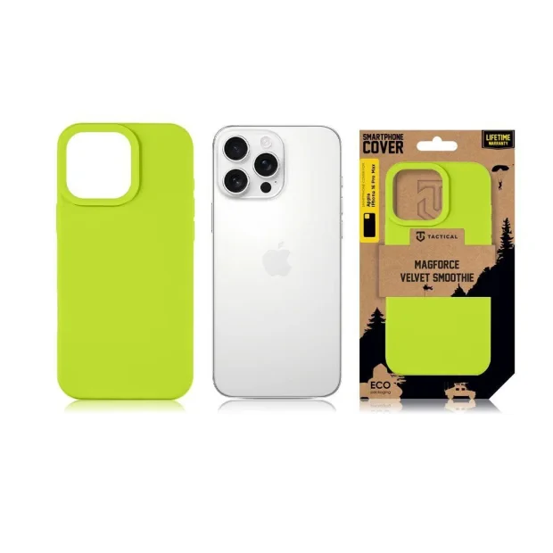 Husa Tactical  MagForce Velvet Smoothie pentru Apple iPhone 16 Pro Max Avocado