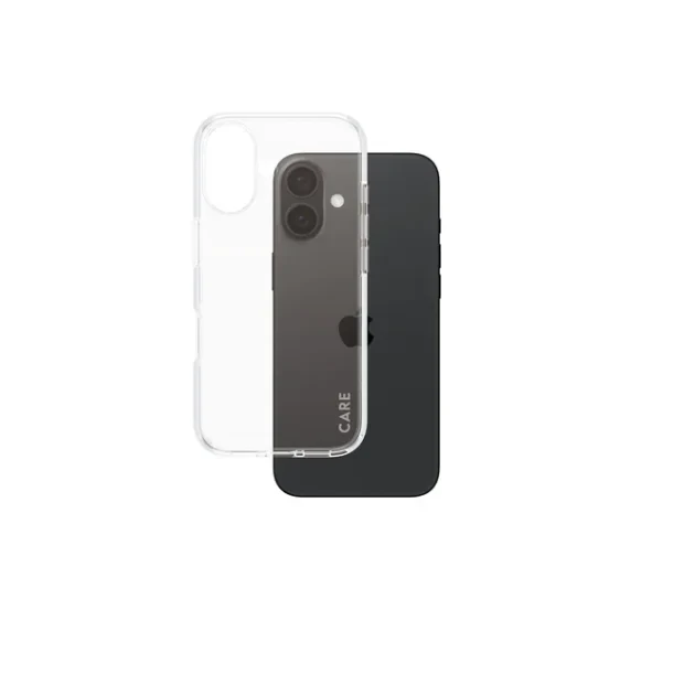Husa Spate PanzerGlass Hard Care pentru iPhone 16 Transparent
