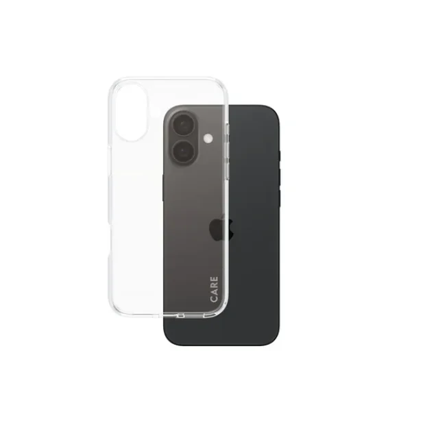 Husa Spate PanzerGlass Hard Care pentru iPhone 16 Plus Transparent