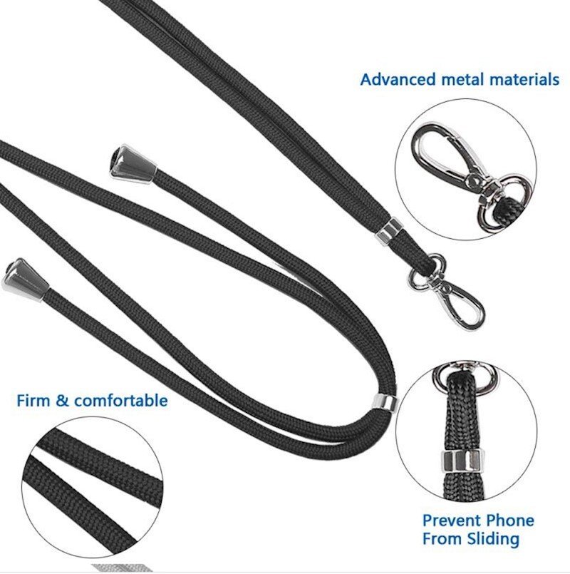 Snsur Universal textil pentru Telefon, Negru thumb