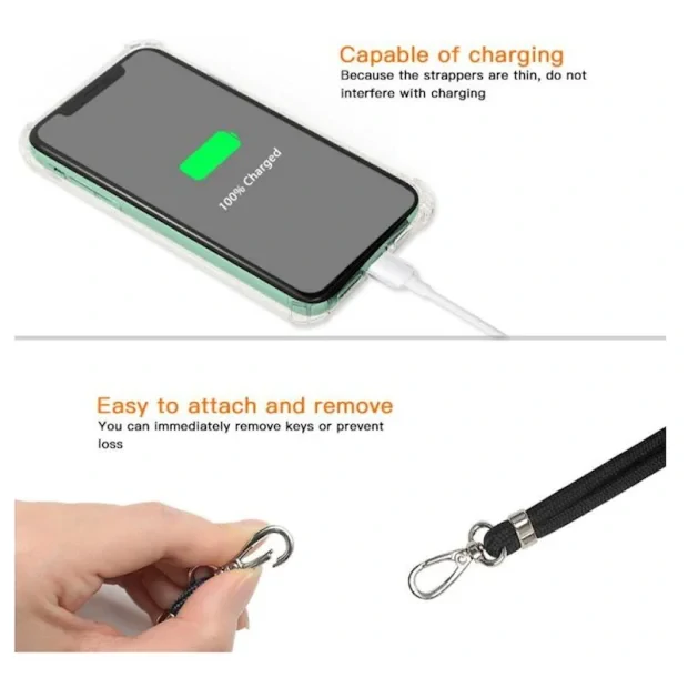 Snsur Universal textil pentru Telefon, Negru