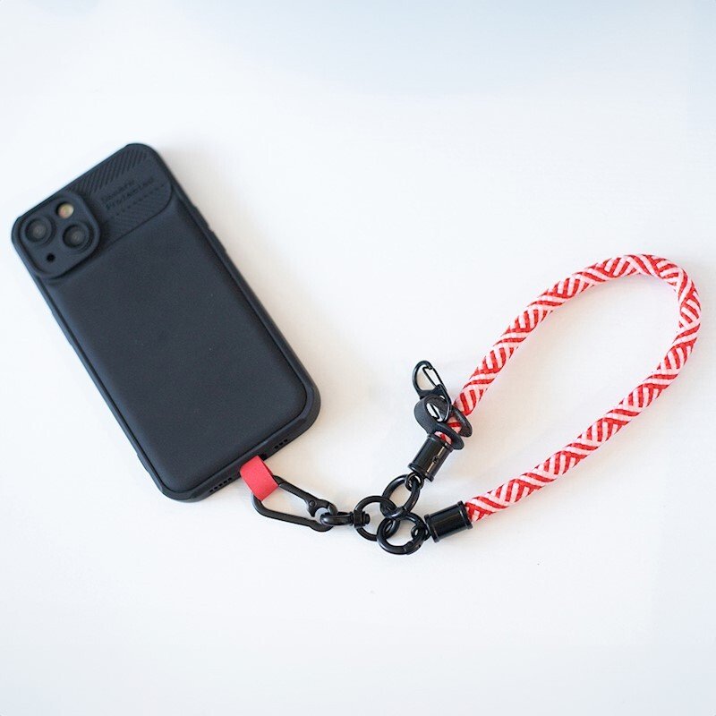 Bratara Universala textil pentru Telefon Rosie thumb