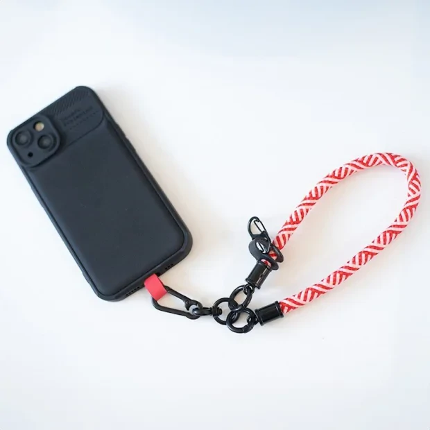 Bratara Universala textil pentru Telefon Rosie