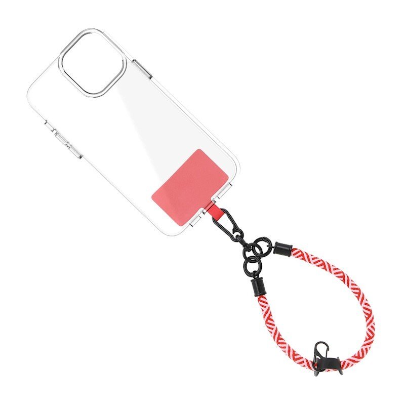 Bratara Universala textil pentru Telefon Rosie thumb