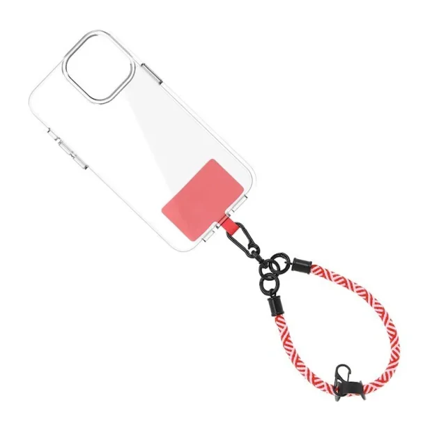 Bratara Universala textil pentru Telefon Rosie