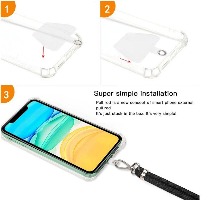 Snsur Universal textil pentru Telefon, Verde thumb