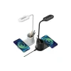 Lampa led pentru Birou cu Incarcare Rapida  Wireless QI W600 10W Alb