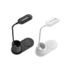 Lampa led pentru Birou cu Incarcare Rapida  Wireless QI W600 10W Alb