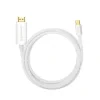 Cablu video Ugreen, &quot;MM121&quot; USB Type-C (T) la HDMI (T), rezolutie maxima 4K UHD (3840 x 2160) la 60 Hz, 1.5m, ABS, alb &quot;30841&quot;