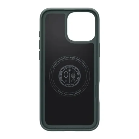 Husa Spigen Thin Fit MagSafe pentru iPhone 16 Pro, Abyss Green