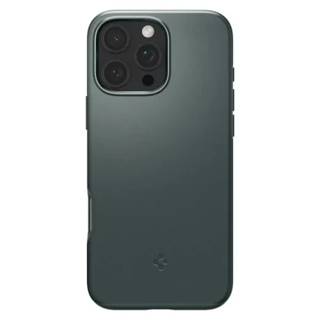 Husa Spigen Thin Fit MagSafe pentru iPhone 16 Pro Max, Abyss Green