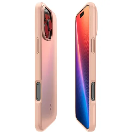 Husa hard Spigen Thin Fit MagSafe pentru iPhone 16 Pro Max, Roz