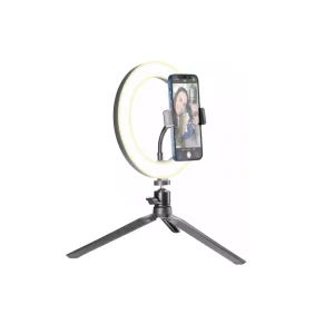 Selfie Stick Cellularline cu Trepied SELFIERINGK Negru