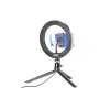 Selfie Stick Cellularline cu Trepied SELFIERINGK Negru