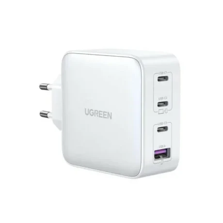 Incarcator retea Ugreen, "CD226" Quick Charge, 100W GaN, 3 x USB Type-C 5V/3A, 1 x USB, alb "15337"
