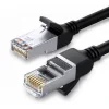 Patch Cord UTP Ugreen Cat6, &quot;NW101&quot; fire din cupru, viteza maxima 1 Gbps, 2m, negru &quot;50192&quot;
