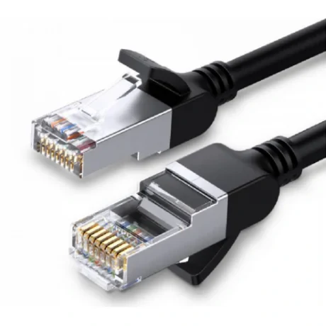 Patch Cord UTP Ugreen Cat6, &quot;NW101&quot; fire din cupru, viteza maxima 1 Gbps, 2m, negru &quot;50192&quot;