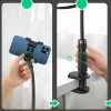 Suport Telefon Ugreen, &quot;LP113&quot; pt. SmartPhone, fixare birou clips, dimensiune cablu 90 cm, negru &quot;80906&quot;