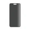 Folie Sticla Privacy PanzerGlass UWF pentru iPhone 15 Plus cu aplicator Negru