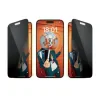 Folie Sticla Privacy PanzerGlass UWF pentru iPhone 15 Plus cu aplicator Negru