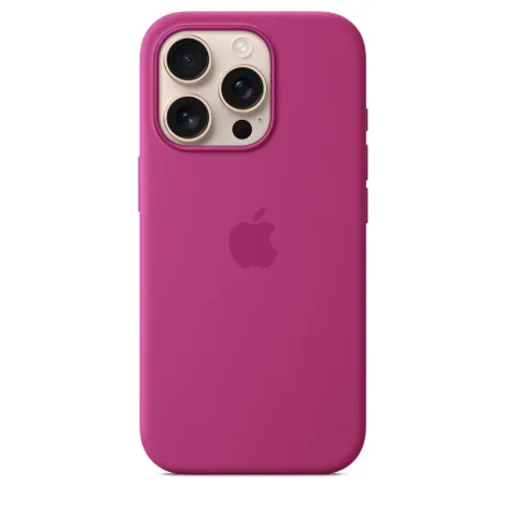 Husa Spate Apple Silicon MagSafe pentru iPhone 16 Pro MYYN3ZM/A Roz