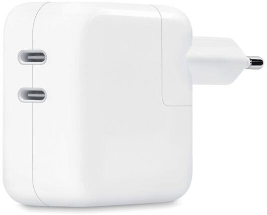 Adaptor Apple Dual Usb-C 35W MNWP3ZM/A pentru iPhone 15 Alb thumb