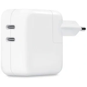 Adaptor Apple Dual Usb-C 35W MNWP3ZM/A pentru iPhone 15 Alb