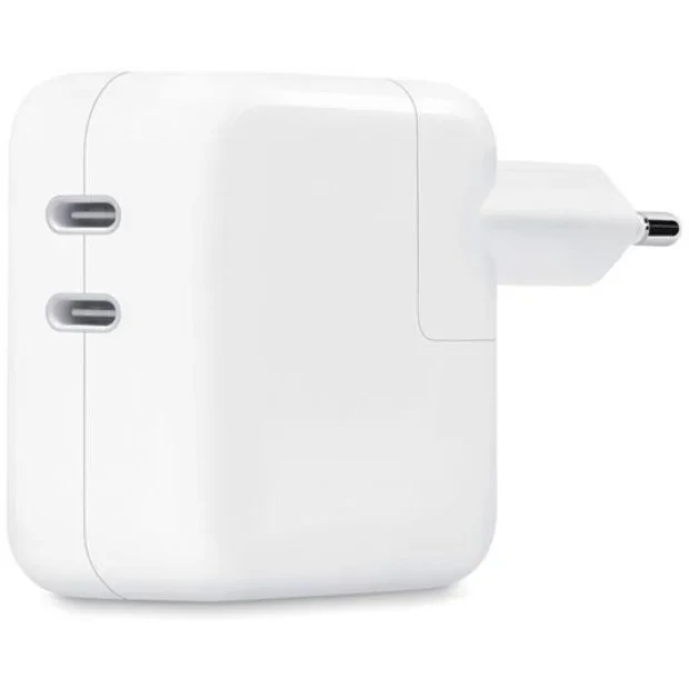 Adaptor Apple Dual Usb-C 35W MNWP3ZM/A pentru iPhone 15 Alb