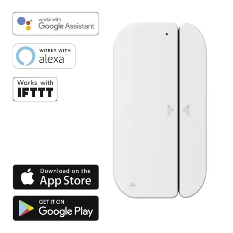Senzor de Miscare Wifi Hama pentru Usi si Ferestre 176553 Alb
