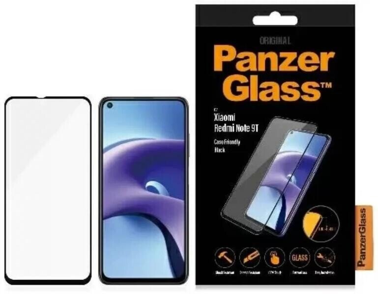 Folie sticla Xiaomi Redmi Note 9T PanzerGlass Transparent thumb