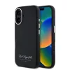 Husa Karl Lagerfeld Grained PU Hotel RSG pentru iPhone 16, Negru