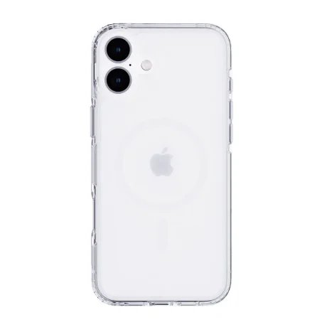 Husa Spate Hard MagSafe pentru iPhone 16 Plus Transparent
