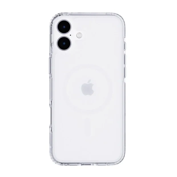Husa Spate Hard MagSafe pentru iPhone 16 Plus Transparent