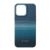 Husa Pitaka Tactile Woven MagEz Aramid pentru iPhone 16 Pro Max Albastru