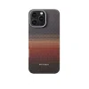 Husa Spate Pitaka Tactile Woven MagEz Aramid pentru iPhone 16 Pro Max Maro