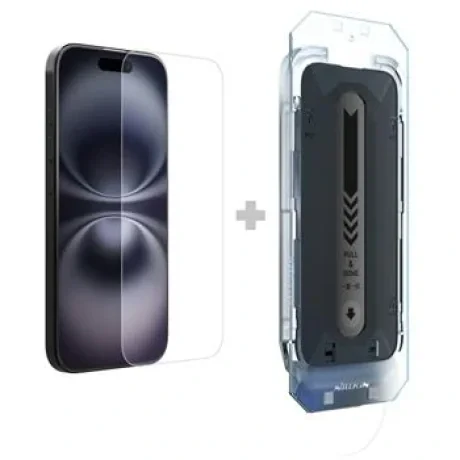 Folie Sticla Nillkin 0,2 mm H+ PRO 2,5D pentru iPhone 16 (cu aplicator)
