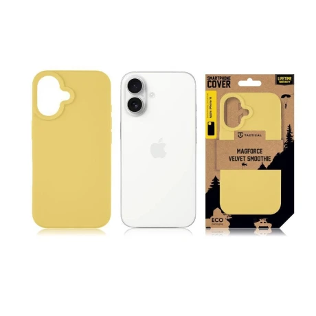 Husa Tactical  MagForce Velvet Smoothie pentru Apple iPhone 16 Banana