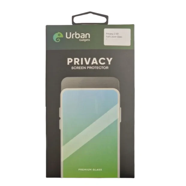 Folie Sticla Privacy Urban Gadgets Full pentru iPhone 16 Pro Max Negru
