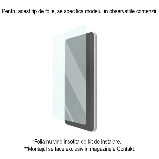 Folie de silicon Mata MyScreen AntiCrash  pentru tablete Tab 13&quot;