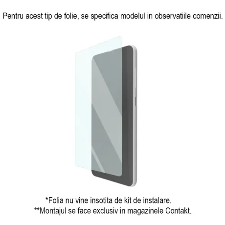 Folie de silicon MyScreen AntiCrash pentru tablete 13&quot;