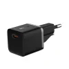 Incarcator retea Baseus GaN5 Pro, Quick Charge 20W, 1 x USB Type-C, include cablu USB Type-C la USB Type-C 100W 1m-Negru