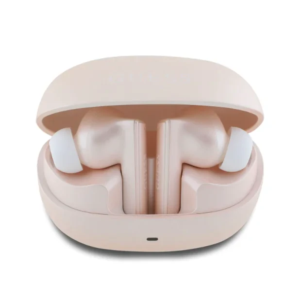 Casti bluetooth Guess Capsule ANC/ENC TWS Roz