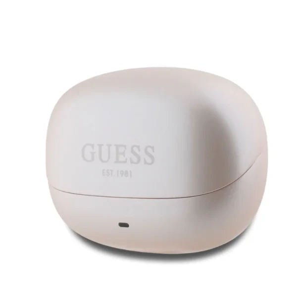 Casti bluetooth Guess Capsule ANC/ENC TWS Roz