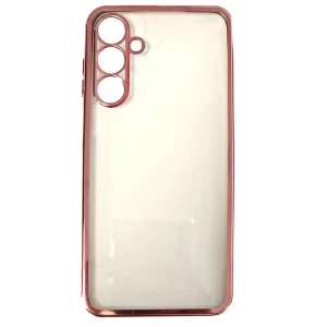 Husa Spate Beauty Lens Frame pentru Samsung Galaxy A16 4G/5G Roz/Mov