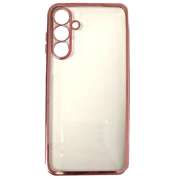Husa Spate Beauty Lens Frame pentru Samsung Galaxy A16 4G/5G Roz/Mov
