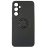 Husa Spate Silicon Finger Grip pentru Samsung A16 Negru