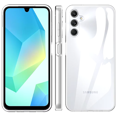 Husa Spate Silicon Slim pentru Samsung Galaxy A16 4G/5G Transparent thumb