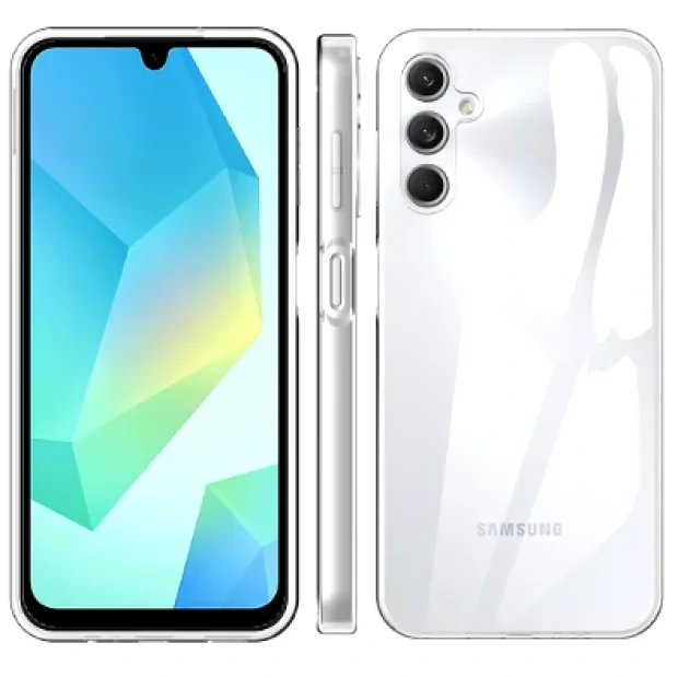 Husa Spate Silicon Slim pentru Samsung Galaxy A16 4G/5G Transparent